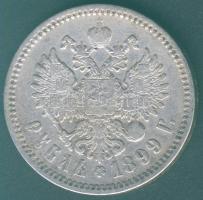 Oroszország 1899FE Sz.P.B.N.I. 1R Ag T:3/3-