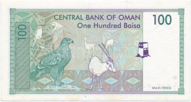 Omán 1995. 100B T:I 
Oman 1995. 100 Baisa C:UNC Krause#31