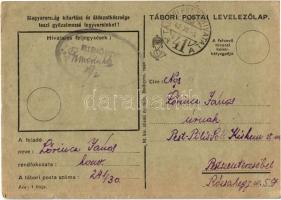 1942 Oroszföld. Mindenkit üdvözlök messze Muszka földről. Magyarország kitartása és áldozatkészsége ...