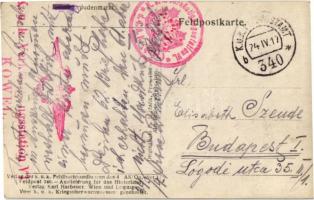 1917 Kovel, Kowel; Zsidó piac / Judenmarkt / Jewish market. Judaica