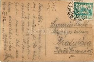 1920 Galgóc, Frasták, Hlohovec; Vág folyó / Vah river