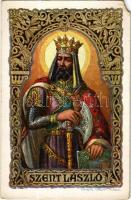 Szent László király. Rigler József Ede 16/8. / Die Heilige Ladislaus, König von Ungarn / St. Ladislas, King of Hungary s: Kátainé Helbing Aranka (EM)