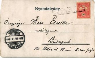 1900 Tátra, Magas-Tátra, Vysoké Tatry; Csorba-tó / Strbské pleso / Csorba-See / lake, High Tatras (E...