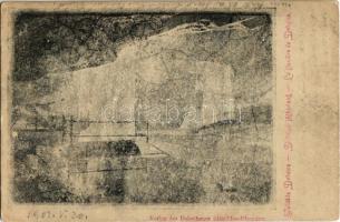 1902 Dobsina, Dobschau; Dobsinai jégbarlang, belső / Eishöhle Dobsina / ice cave, interior (felületi sérülés / surface damage)