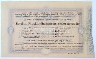 Budapest 1877. "Lótenyésztés emelésére alakúlt részvény-társaság - A győri Katalin vásárkor&quo...