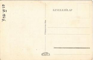 Bakonycsernye, utca, bánya részlet iparvasúttal