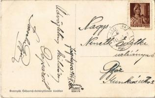 1934 Jászdózsa, Az Apponyi út víz alatt, árvíz az Ér utcában, megáradt Torna a község felső részén, ...