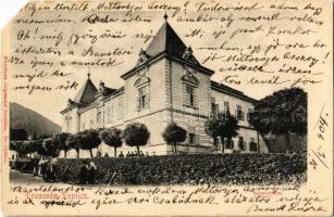 1904 Trencsénteplic, Trencianske Teplice; Szanatórium. Wertheim Zsigmond kiadása / sanatorium (EM)