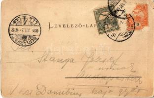 1901 Lőcse, Levoca; Városháza. Latzin János kiadása / Rathaus / town hall (EK)