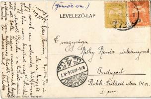 1906 Murány, Murányalja, Murán; Murány vára "Cigánka". Weinwurm Antal kiadása / Muransky h...