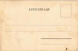 Érsekújvár, Nové Zámky; M. kir. Posta, izraelita templom, zsinagóga. Adler F. kiadása / post office,...