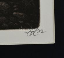 Tot, Amerigo (1909-1984): Kavicsasszonyok. Rézkarc, mezzotinto, papír, paszpartuban jelzett, datált ...