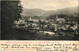 Gölnicbánya, Göllnitz, Gelnica; bányaváros délnyugat felé. Feitzinger Ede 730. Ps. 1904-14. (EK)