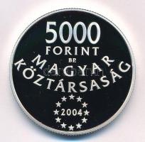 2004. 5000Ft Ag "Magyarország az Európai Unió tagja" T:PP Adamo EM190