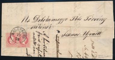 2 x 5kr on domestic cover 