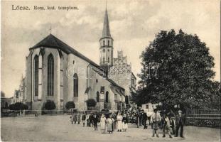 1907 Lőcse, Levoca; Római katolikus templom. Feitzinger Ede No. 948. L. / church (EK)