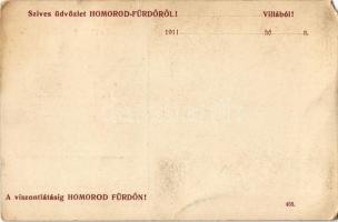 Homoródfürdő, Baile Homorod (Szentegyháza, Vlahita); Nagysolymosi Koncz Ármin gyógyszerész reklámlap...