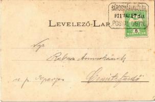 1911 Máriavölgy, Sárosmáriavölgy (Kőtelep, Kruzslyó, Kruzlov); Pausz Tivadar üveggyára, üvegolvasztó...