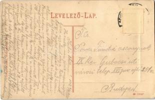 1912 Selmecbánya, Banská Stiavnica; Deák Ferenc utca, Hungária szálloda és kávéház, üzlet. Joerges 1...