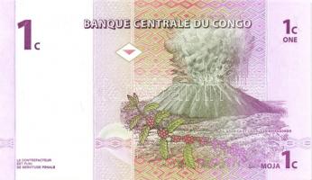 Kongó 1997. 1c, 5c, 10c, 20c, 50c + 2003. 10Fr, 20Fr T:I Összesen 7klf db!