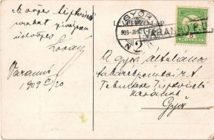 1909 Csicsvaalja, Podcicva (Tavarna, Tovarné); várrom. Ifj. Köhler István felvétele / castle ruins (...