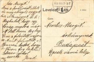 1908 Vihnyefürdő, Kúpele Vyhnye; Kőtenger. Joerges 1908. / rock sea