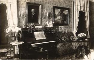 1932 Nagysalló, Tekovské Luzany, Tekovské Sarluhy; Kissallói kastély belső / castle interior. photo  (EK)