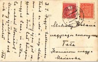 1932 Nagysalló, Tekovské Luzany, Tekovské Sarluhy; Kissallói kastély belső / castle interior. photo ...