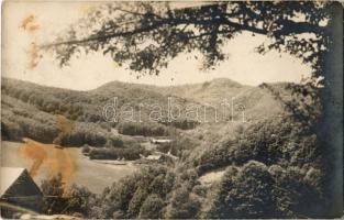 1934 Brassó, Kronstadt, Brasov; látkép Brassó környékén / general view near Brasov. photo (fl)