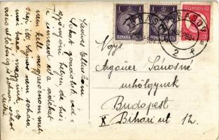 1934 Brassó, Kronstadt, Brasov; látkép Brassó környékén / general view near Brasov. photo (fl)