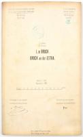 1877 Lajtabruck, Királyhida / Bruck and der Leitha osztrák-magyar határon áthaladó vasútvonal helysz...