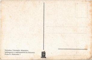 Muzi práce, probud se, poznej sílu svoji. Chce-li silné ráme tvé, vsechna kola stojí. Nákladem Ústre...