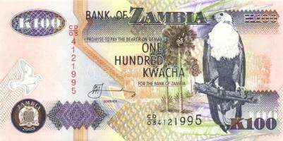 Zambia 1992-2003. 20K, 50K, 100K T:I