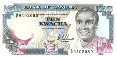 Zambia 1989. 10K, 20K T:I