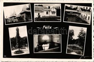 1941 Félixfürdő, Baile Felix; nyaraló, fürdő, fürdőzők, híd / villa, spa, baths, bridge