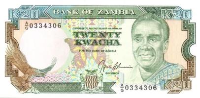 Zambia 1989. 10K, 20K T:I