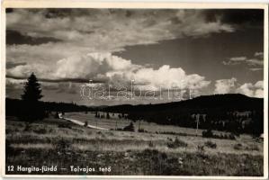 1942 Hargitafürdő, Hargita-fürdő, Harghita-Bai; Tolvajos-tető / Pasul Vlahita / general view