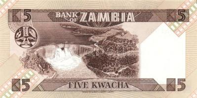 Zambia 1980-88. 2K, 5K, 50K T:I
