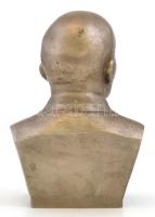 Lenin szobor, alumíníum, jelzés nélkül, m: 18 cm