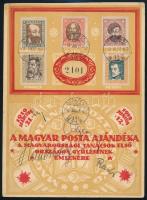 1919 Magyar Tanácsköztársasági arcképek sor  sorszámozott emléklapokon 2 db, rajta 10 népbiztos és v...