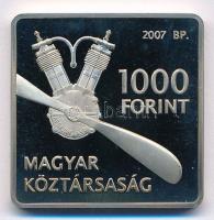 2007. 1000Ft Cu-Ni "Adorján János - Libelle" T:PP Adamo EM208