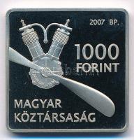 2007. 1000Ft Cu-Ni "Adorján János - Libelle" T:PP Adamo EM208
