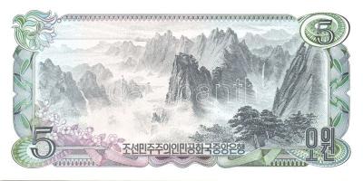 Észak-Korea 1978. 1W, 5W 4klf színű sorszámmal és/vagy bélyegzővel, 10W 3klf színű sorszámmal és/vag...