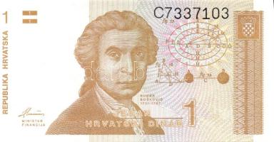 Horvátország 1991-93. 1D, 5D, 10D, 25D, 100D, 50.000D, 100.000D T:I Összesen 7klf db!