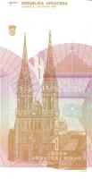 Horvátország 1991-93. 1D, 5D, 10D, 25D, 100D, 50.000D, 100.000D T:I Összesen 7klf db!