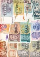 Kis délszláv tétel 1960-as évektől napjainkig, 41db, benne Jugoszlávia, Macedónia, Szerbia, Bosznia-Hercegovina, Szlovénia T:I (többségében),II (kevés)