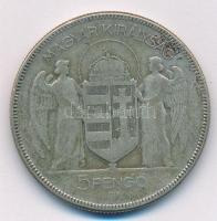 1930. 5P "Horthy Jobbra" Ag T:3 kis patina
Adamo P8