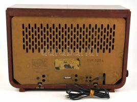 cca 1954 Orion 520A rádió. Középszuper méret. Kívül-belül igényesen felújítva, napi használatra alka...