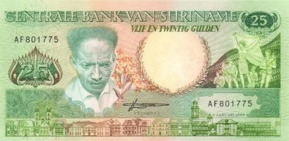 Suriname 1988. 25G + 1998. 5G, 10G, 25G, 100G + 2000. 5G, 10G T:I