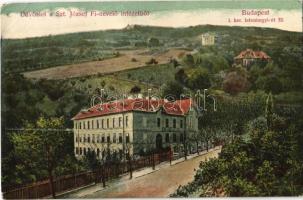 1908 Budapest XII. Szt. József Fi-nevelő intézet. Istenhegyi út 32. (EK)